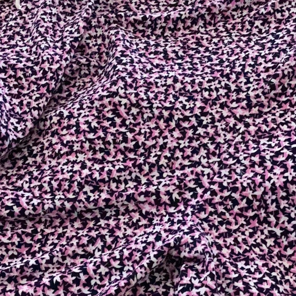 MICHAEL KORS ONE PIECE JUMP SUIT PINK NAVY FLORAL SLEEVELESS SMALL - Picture 6 of 6